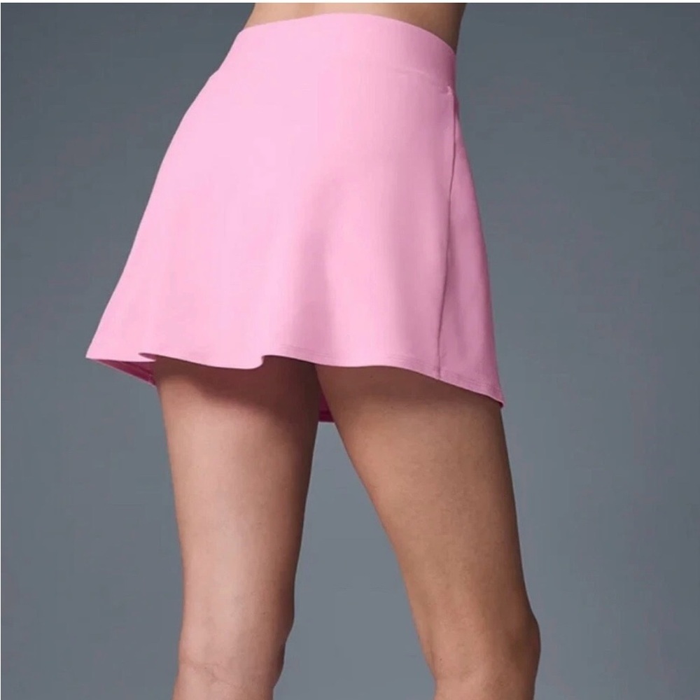 NWT Alo Yoga Alosoft Backspin Skirt Pink Size L Tennis Active - Picture 4 of 7